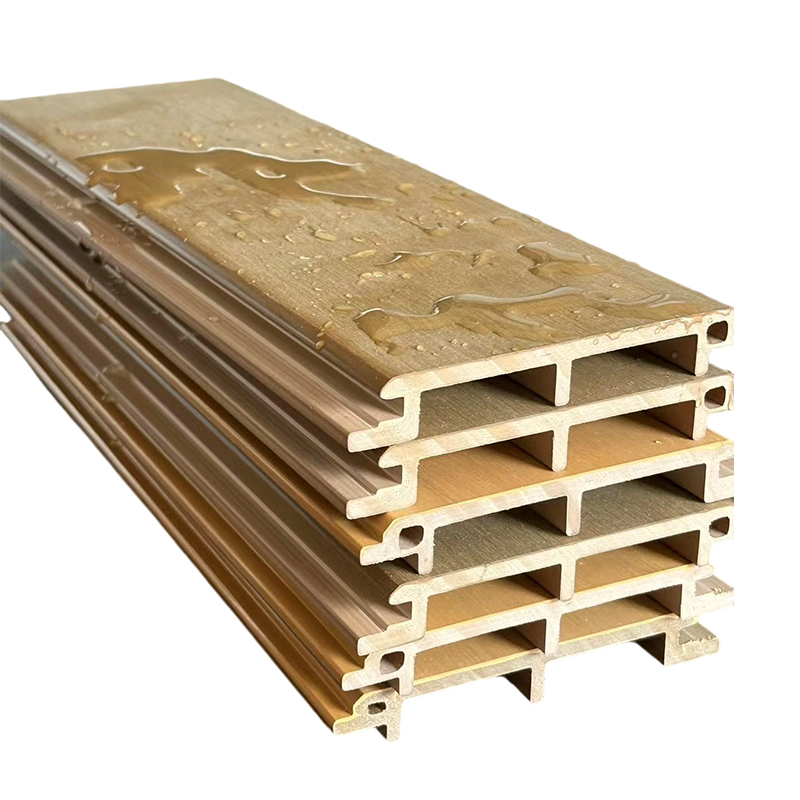 Šířka 112 mm, tloušťka 16 mm Nízká údržba PVC/ASA Vodotěsný a protiskluzový čtvercový nástěnný panel pro venkovní použití